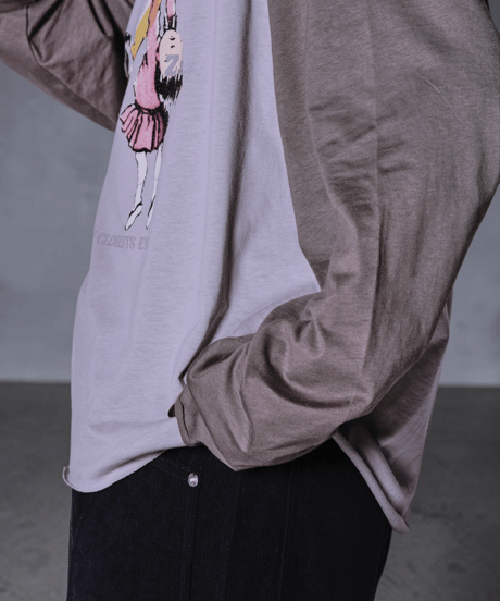 Moonlight Dream Raglan Tee(Gray)