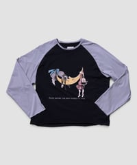 Moonlight Dream Raglan Tee(Navy)