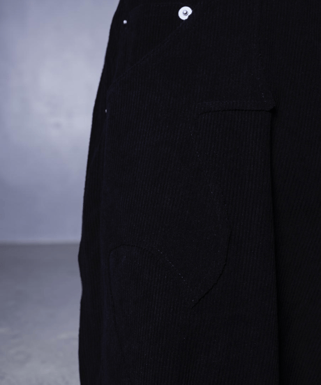 Wave Stitch Corduroy Pant(Navy)
