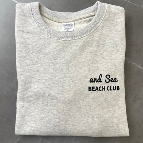 and Sea BEACH CLUBライトトレーナー