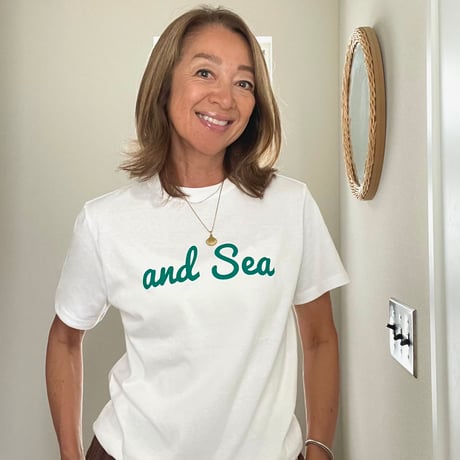 and Sea×ALOHA Tシャツ