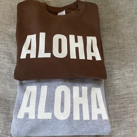 ALOHA トレーナー（ご予約商品）