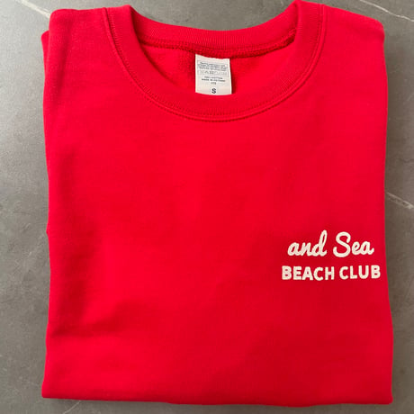and Sea BEACH CLUBライトトレーナー