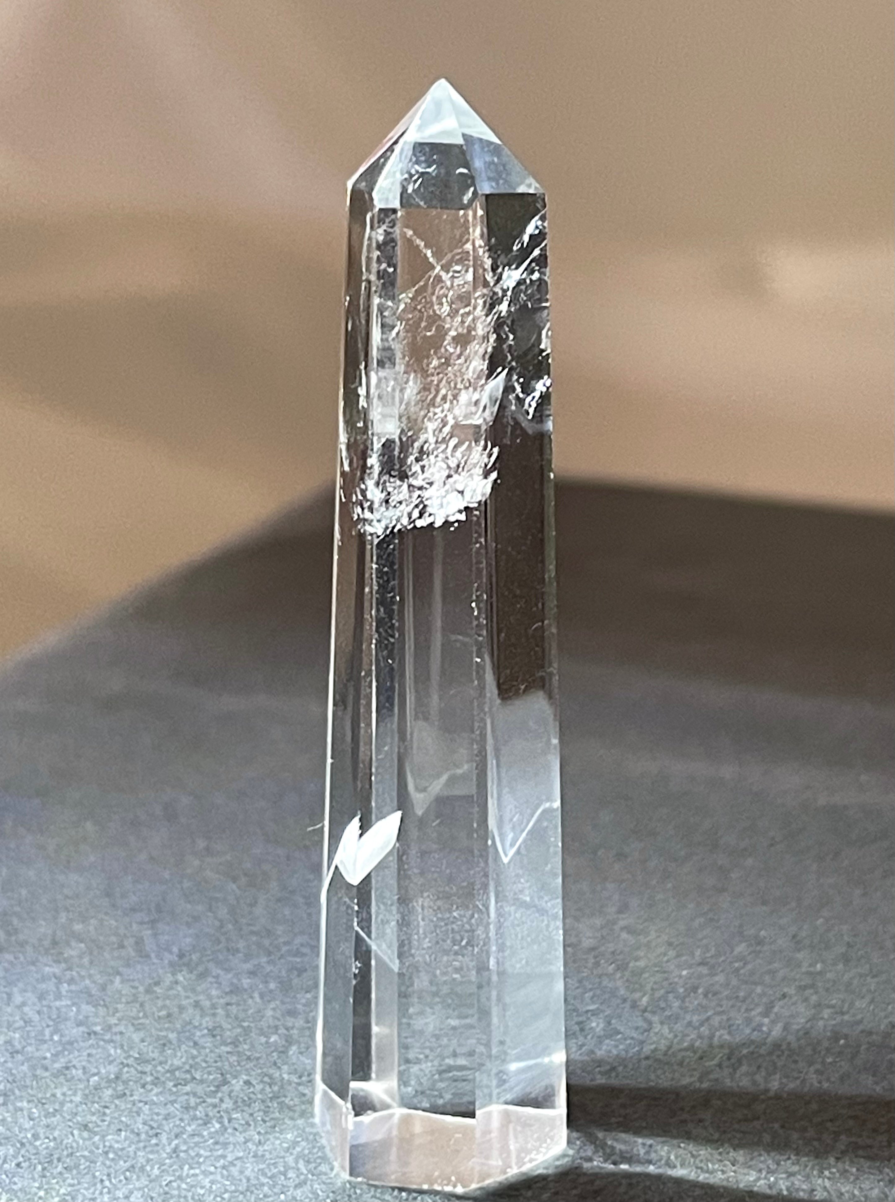 水晶【クリアクオーツ】 六角柱◇タワー◇ポイント◇天然石
