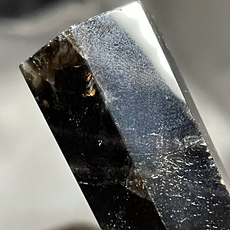 モリオン【黒水晶】タワー◇六角柱◇ポイント◇天然石◇パワーストーン