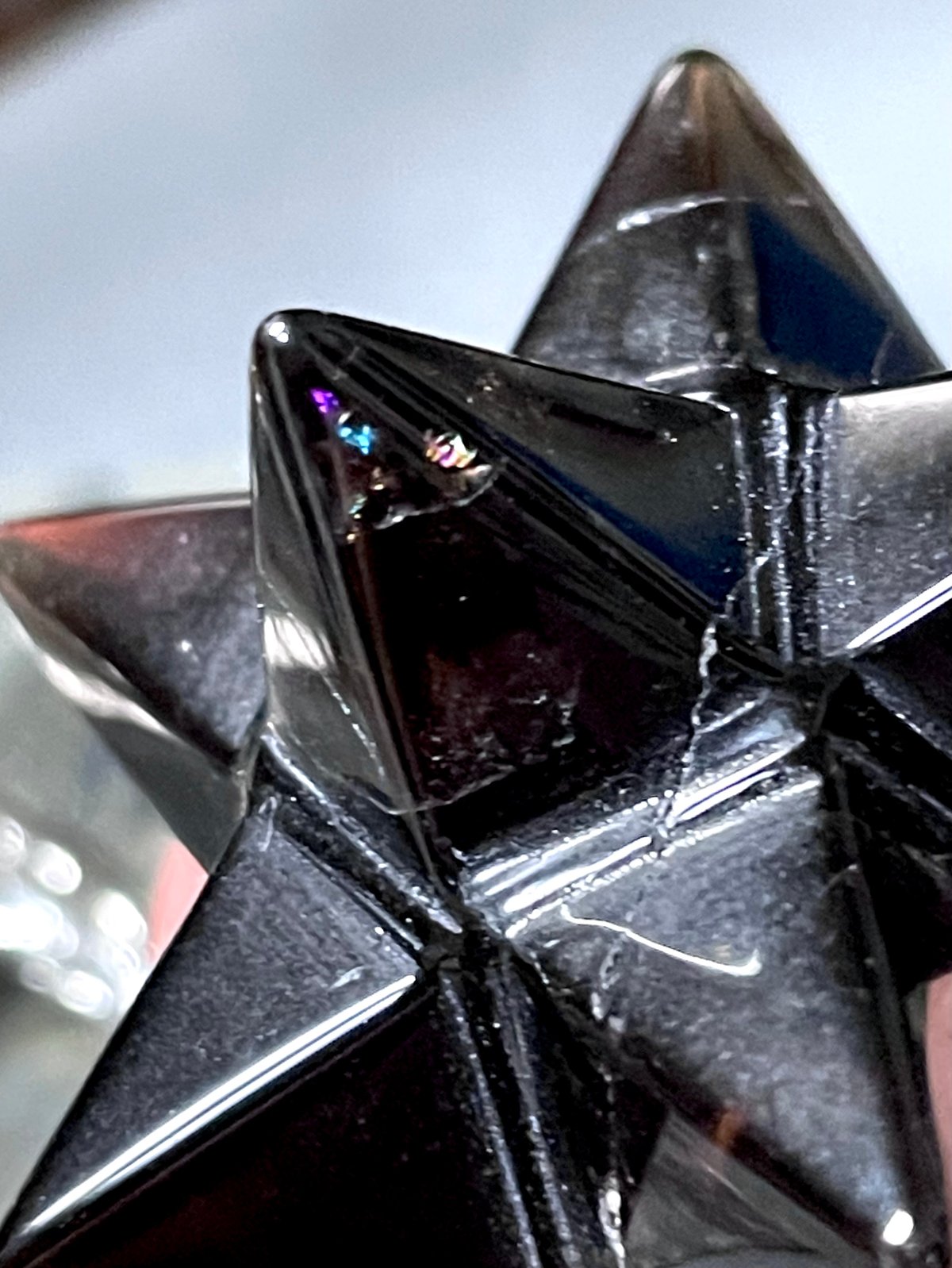 モリオン【黒水晶】アステロイド【小星型12面体】星型☆天然石