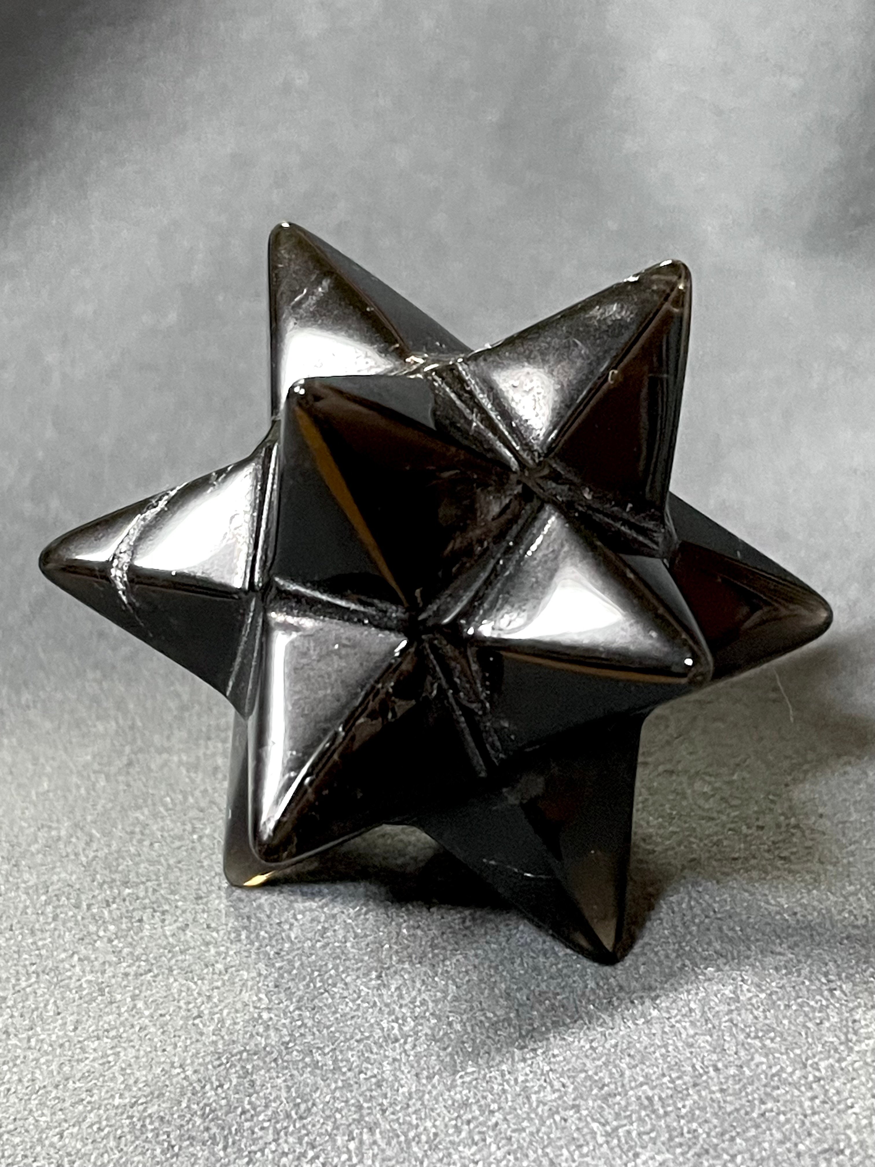 モリオン【黒水晶】アステロイド【小星型12面体】星型☆天然石