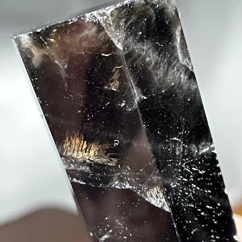 モリオン【黒水晶】タワー◇六角柱◇ポイント◇天然石◇パワーストーン
