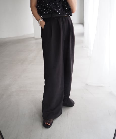 【即納】flat tulle sandal