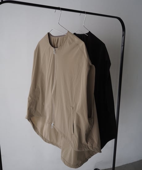 【接触冷感】　zip blouson / khaki