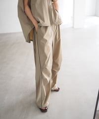 【接触冷感】side line pants / khaki