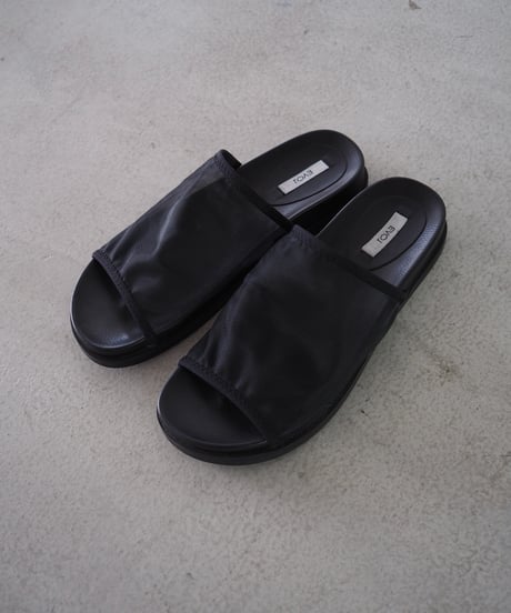 【即納】flat tulle sandal