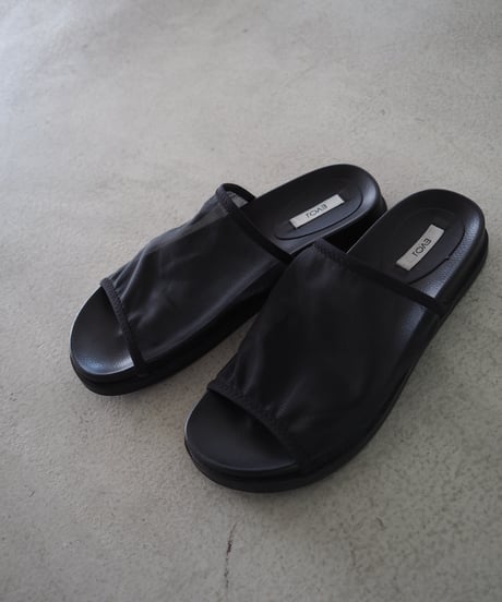 【即納】flat tulle sandal