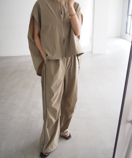 【接触冷感】side line pants / khaki