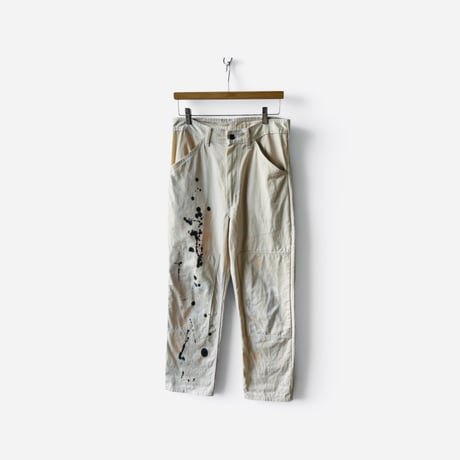 W Knee Painter pants (Realistic paint finish) / TRADESMAN 【used】