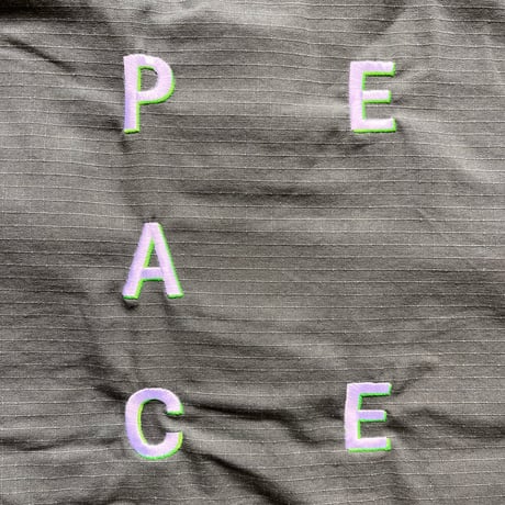 US BDU JACKET”PEACE"  / OLIVE / LARGE【used】