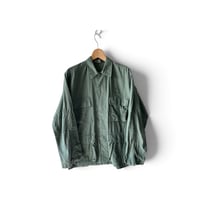 US BDU JACKET”PEACE" / SMALL / OLIVE 【used】