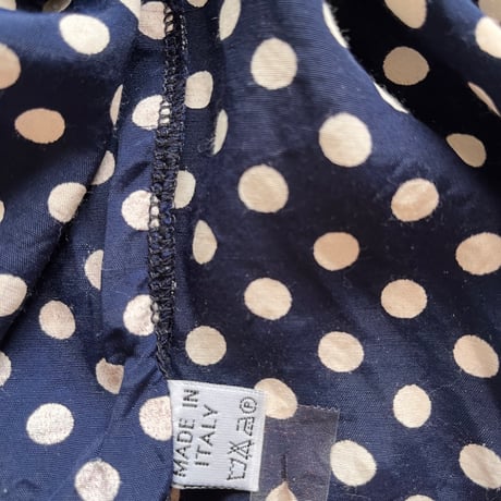 Polka-Dot Print  Shirt / '90 MEET AGAIN 【used】