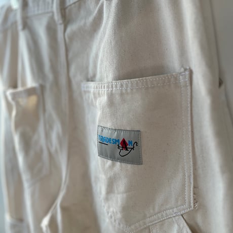 W Knee Painter pants (Realistic paint finish) / TRADESMAN 【used】