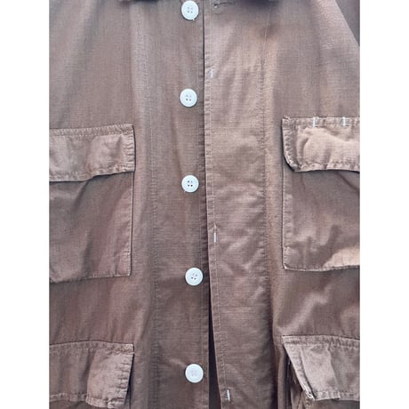 US BDU JACKET”PEACE" / BROWN /MEDIUM【used】