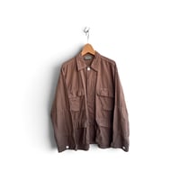 US BDU JACKET”PEACE" / BROWN /MEDIUM【used】