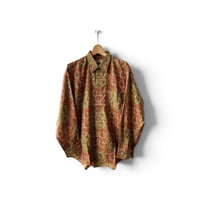 Batik-Print Shirt / '90 Tailor's Bench 【Dead Stock】