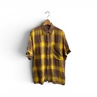 Ombre check shirt / '90 ANDREA P. 【used】