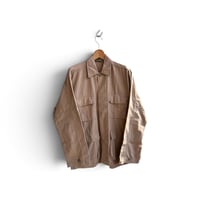 US BDU JACKET”PEACE" / SMALL / BEIGE 【used】