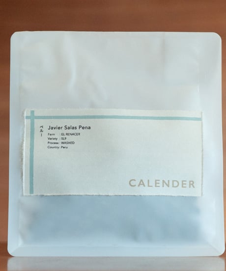 【新作】Javier Salas Pena / SL09 − WASHED［Peru］