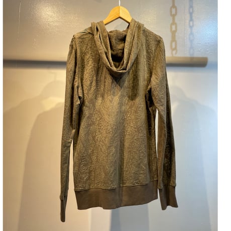 Grunge design zip hoodie
