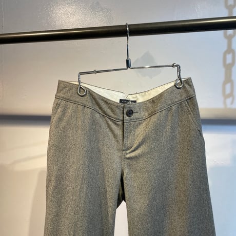 Y2K wool slacks capri pants