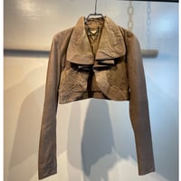 Euro design leather jacket