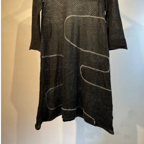 Euro design knit one-piece