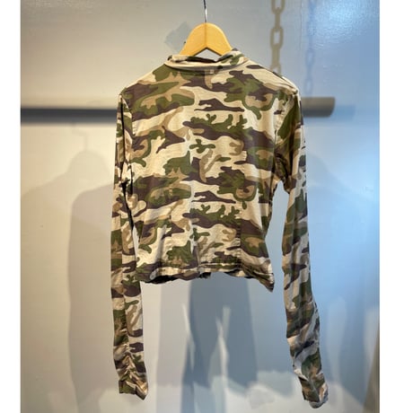 Camouflage zip up shirts
