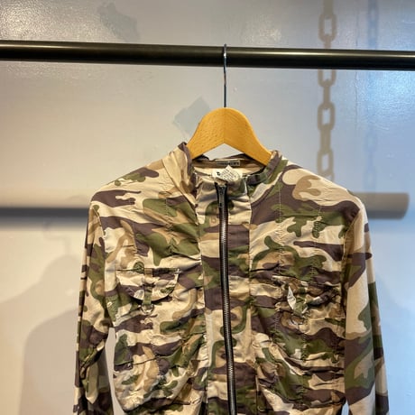 Camouflage zip up shirts