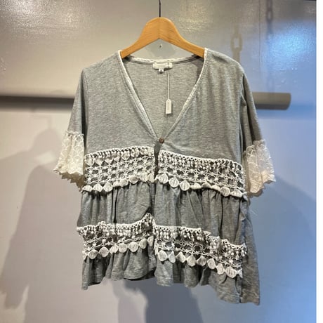 Lace pattern design tops