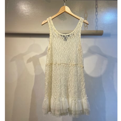 Lace and frill design tops