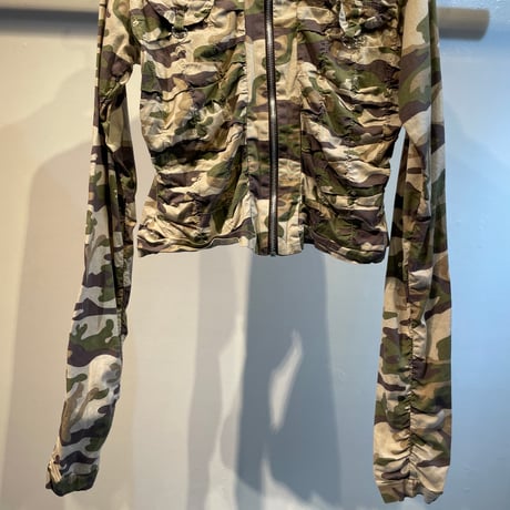 Camouflage zip up shirts