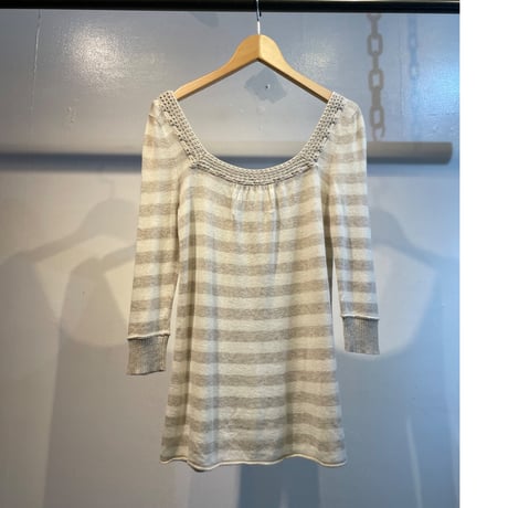 Abercrombie & Fitch design border knit