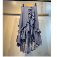 Frill design long skirt