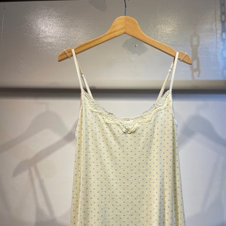 Dot pattern design mini cami one-piece
