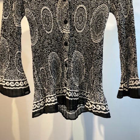 Euro design pleats shirts