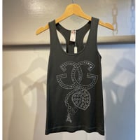 Spangle design tops