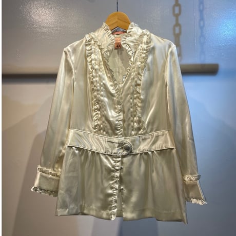 Shinny design blouse jacket