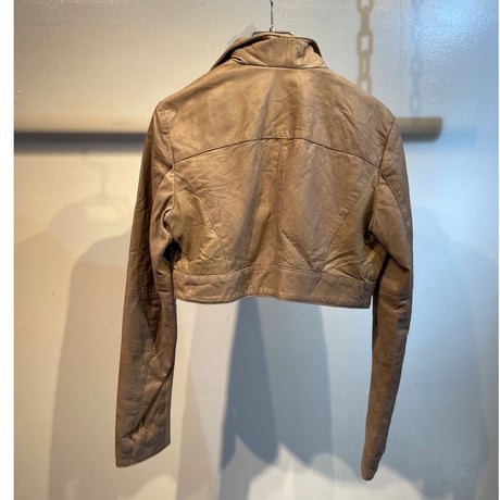 Euro design leather jacket