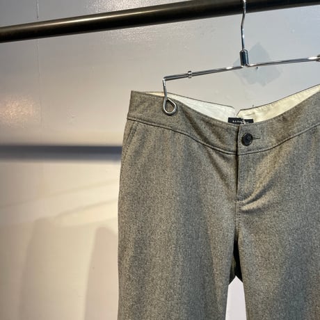 Y2K wool slacks capri pants