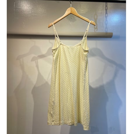 Dot pattern design mini cami one-piece