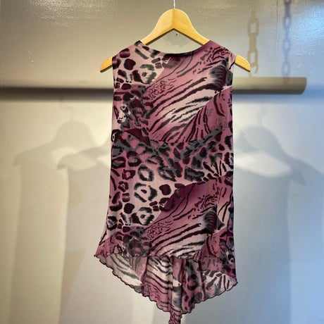 Euro lace and leopard design tops