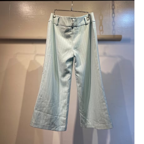Color stripe ankle pants