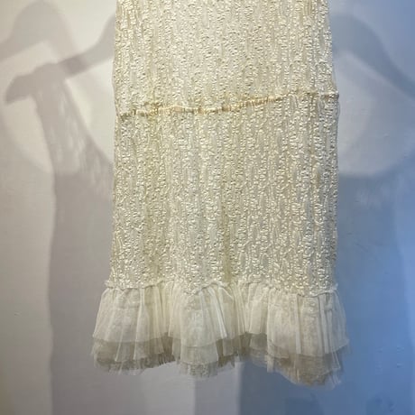 Lace and frill design tops